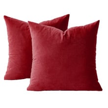 Adeline Velvet European Pillowcases (Set of 2)